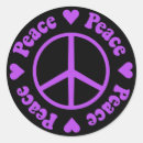 Buscar peace pegatinas Morado