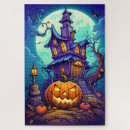 Buscar mansiones puzzles Halloween
