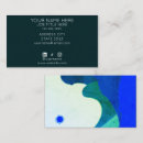 Buscar olas tarjetas de visita Minimalista