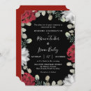 Buscar negro rojo boda invitaciones Invitados