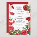 Buscar roja del boda invitaciones Invitados