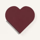 Buscar forma del corazón cuadernos Minimalista