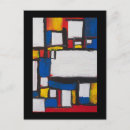 Buscar mondrian postales Pintar