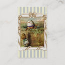 Buscar alicia tarjetas de visita Vintage