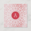 Buscar mandala simple tarjetas de visita Belleza