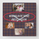 Buscar azul y rojo relojes de pared Para ella