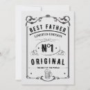 Buscar el mejor papá invitaciones Aprecio de papá