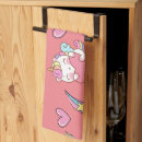 Buscar unicornio lindo paños de cocina Magia