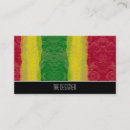 Buscar rasta tarjetas de visita Rayas