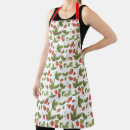 Buscar fresas delantales Rojo