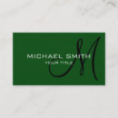 Buscar monograma tarjetas de visita Cosmetólogo