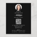 Buscar negro flyers Código qr