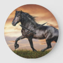 Buscar caballos hermosos relojes de pared Caballo salvaje