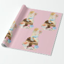 Buscar niña papel de regalo Ducha de bebé
