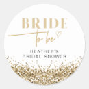 Buscar oro brillante pegatinas Prometida