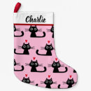 Buscar gatos negros calcetines navideños Lindo