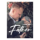 Buscar papá fotograficas tarjetas Elegante
