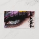 Buscar make up tarjetas de visita Eyes