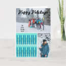 Buscar esquís tarjetas Azul
