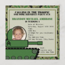 Buscar camoflage invitaciones Militar