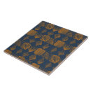 Buscar oro azulejos Azul marino y oro