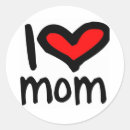 Buscar corazón i mi pegatinas Mamá