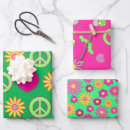 Buscar hippie papel de regalo Años 60