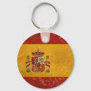 Buscar bandera española llaveros Vintage