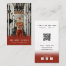 Buscar trainer tarjetas de visita Código qr