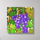 Buscar uvas lienzos Púrpura