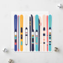 Buscar esquís tarjetas Nieve