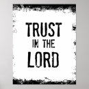 Buscar confianza en el señor posters Inspirador