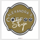Buscar cafetería pegatinas Barista