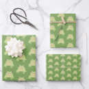 Buscar rana linda papel de regalo Para niños