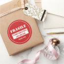 Buscar frágil pegatinas Correo