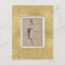 Buscar moda de los años 40 postales General y unisex