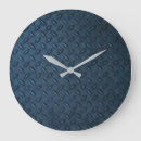 Buscar tráfico relojes de pared Negro