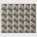 Buscar flores la lila de papel de regalo Floral