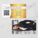 Buscar chef privado tarjetas de visita Profesional