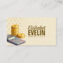 Buscar moneda tarjetas de visita Dinero