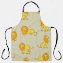 Buscar león delantales Para todos