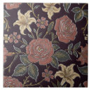 Buscar flores vintage azulejos General y unisex