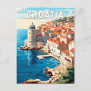 Buscar croatia postales Viaje retro vintage