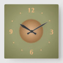 Buscar verde musgo de relojes de pared General y unisex