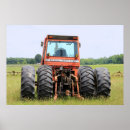 Buscar tractor rojo posters Viejo