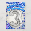 Buscar 3 años de edad invitaciones Chico