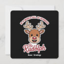 Buscar rudolph invitaciones Divertido