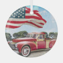 Buscar coche retro adornos Americano