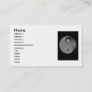 Buscar ying y yang tarjetas de visita Negocio