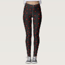 Buscar corazones rojos leggings Patrón